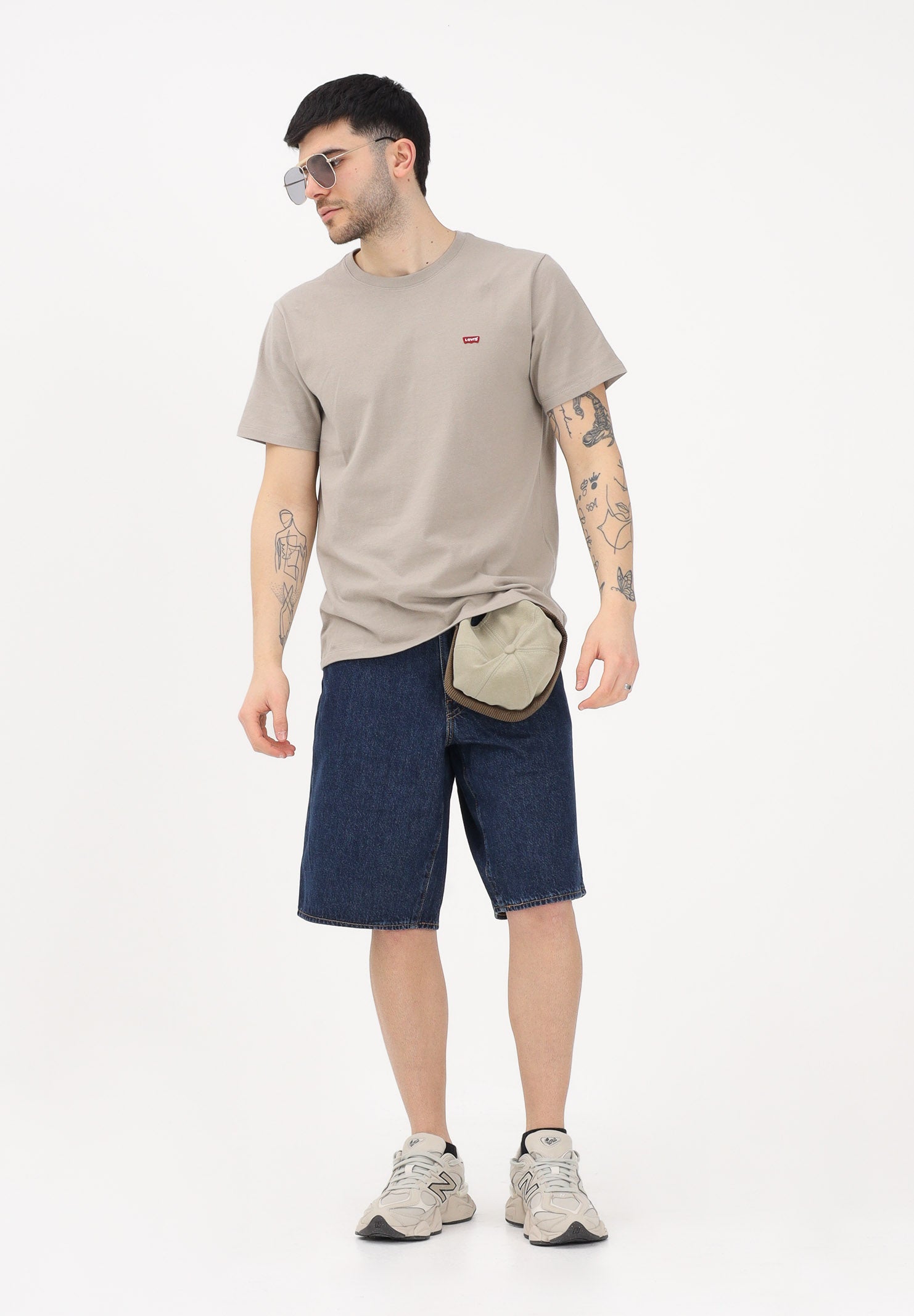 LEVI'S Shorts 478™ Baggy in denim blu da uomo 001JM-0009 . LEVI'S® 