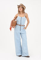 LEVI'S Tuta Bustier Lightweight in denim chiaro da donna 001WC-0005 . LEVI'S® 