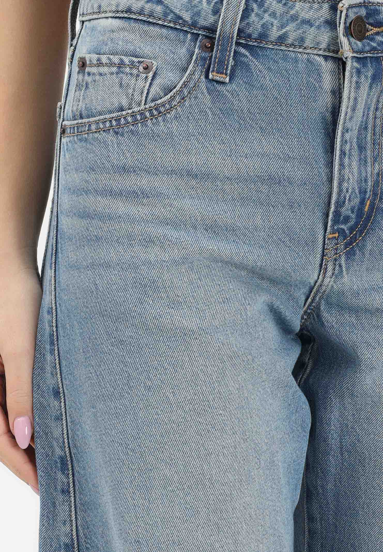 LEVI'S Jeans Baggy Barrel Modello Dad in denim medio da donna 0039A-0002 . LEVI'S® 