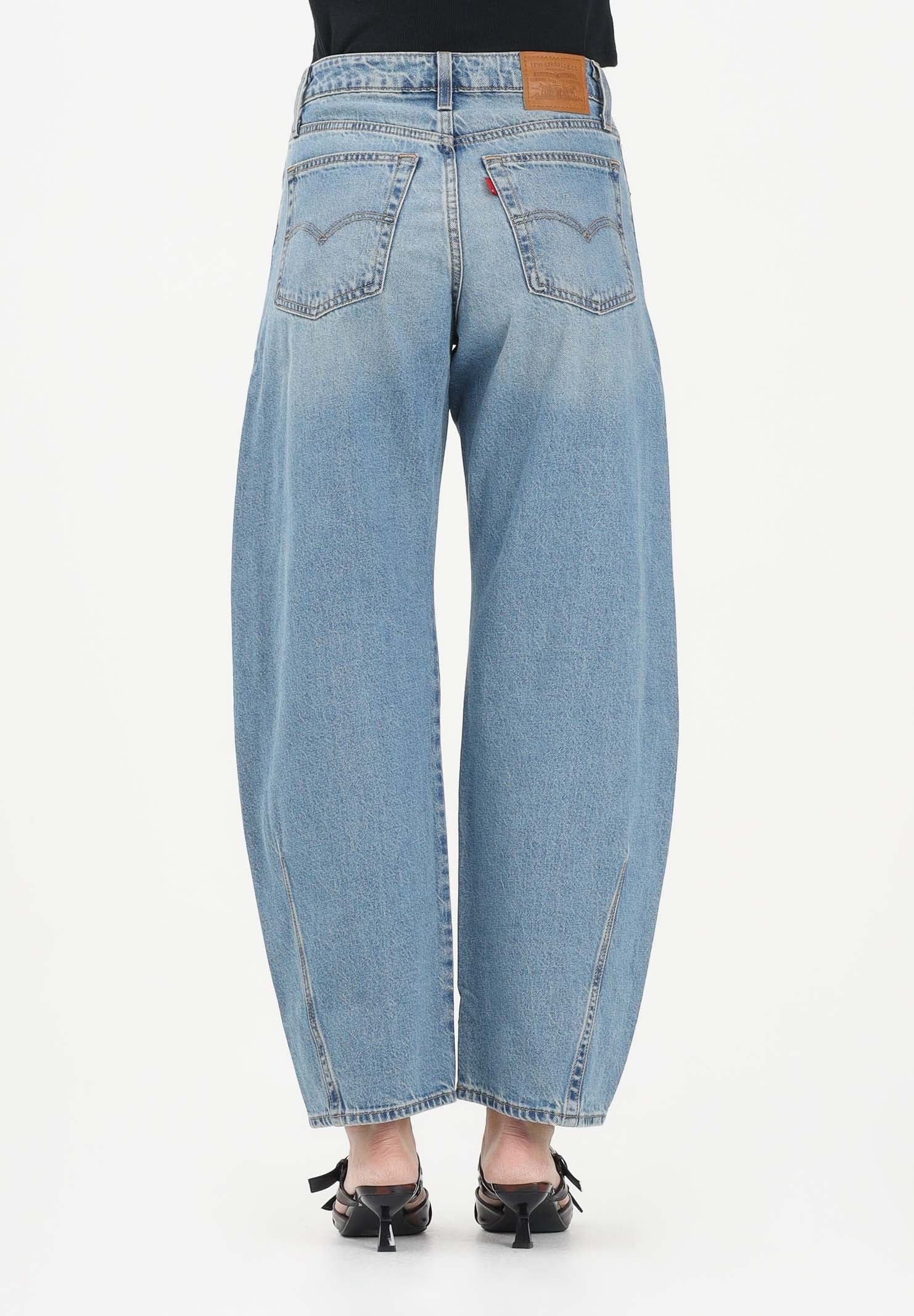 LEVI'S Jeans Baggy Barrel Modello Dad in denim medio da donna 0039A-0002 . LEVI'S® 