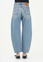 LEVI'S Jeans Baggy Barrel Modello Dad in denim medio da donna 0039A-0002 . LEVI'S® 