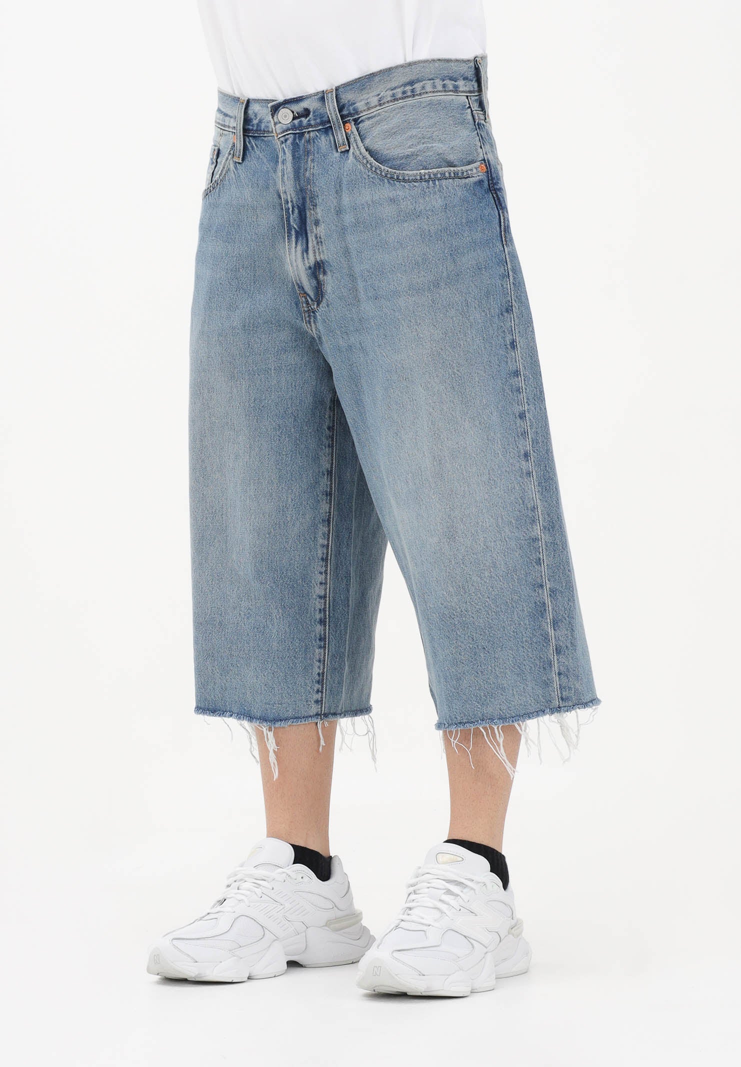 LEVI'S Bermuda 478™ Baggy in denim chiaro da uomo 004A8-0001 . LEVI'S® 