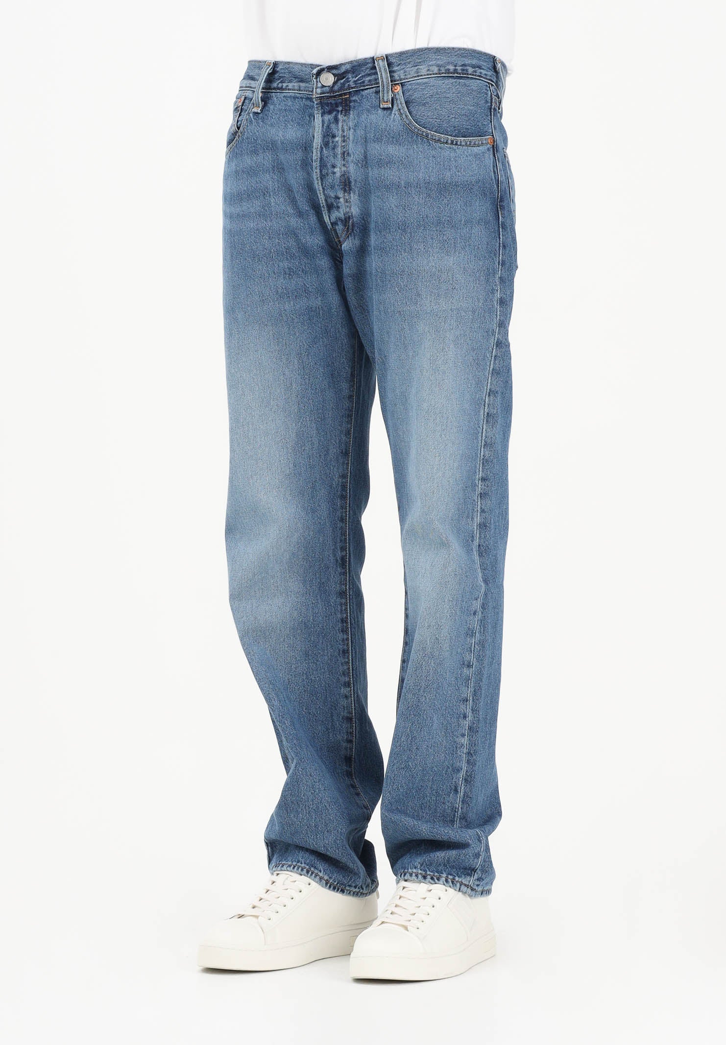 LEVI'S Jeans 501® Original in denim medio da uomo 00501-3739 . LEVI'S® 