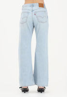 LEVI'S Jeans Loose Boot in denim chiaro da donna con strappi 005DO-0009 . LEVI'S® 