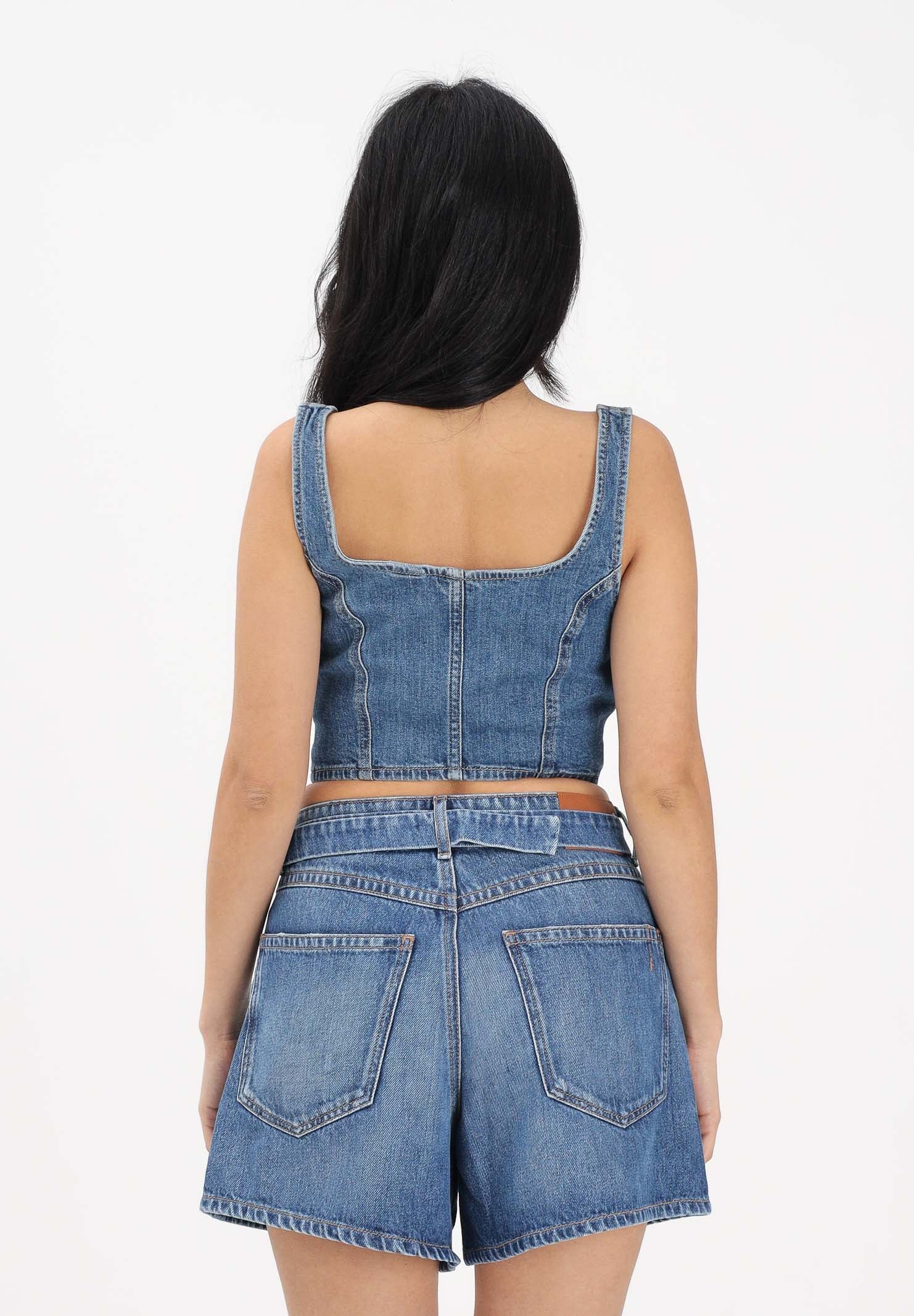 LEVI'S Top in denim medio da donna con zip 005O2-0002 . LEVI'S® 