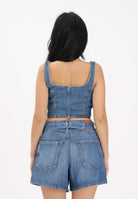 LEVI'S Top in denim medio da donna con zip 005O2-0002 . LEVI'S® 