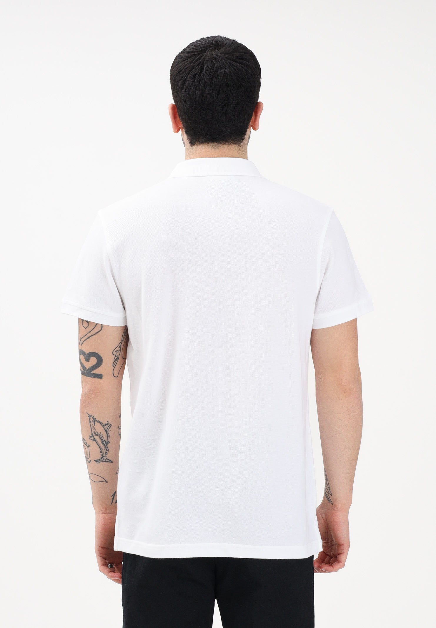 LEVI'S Polo a manica corta bianca da uomo con patch logo 35883-0003 . LEVI'S® 