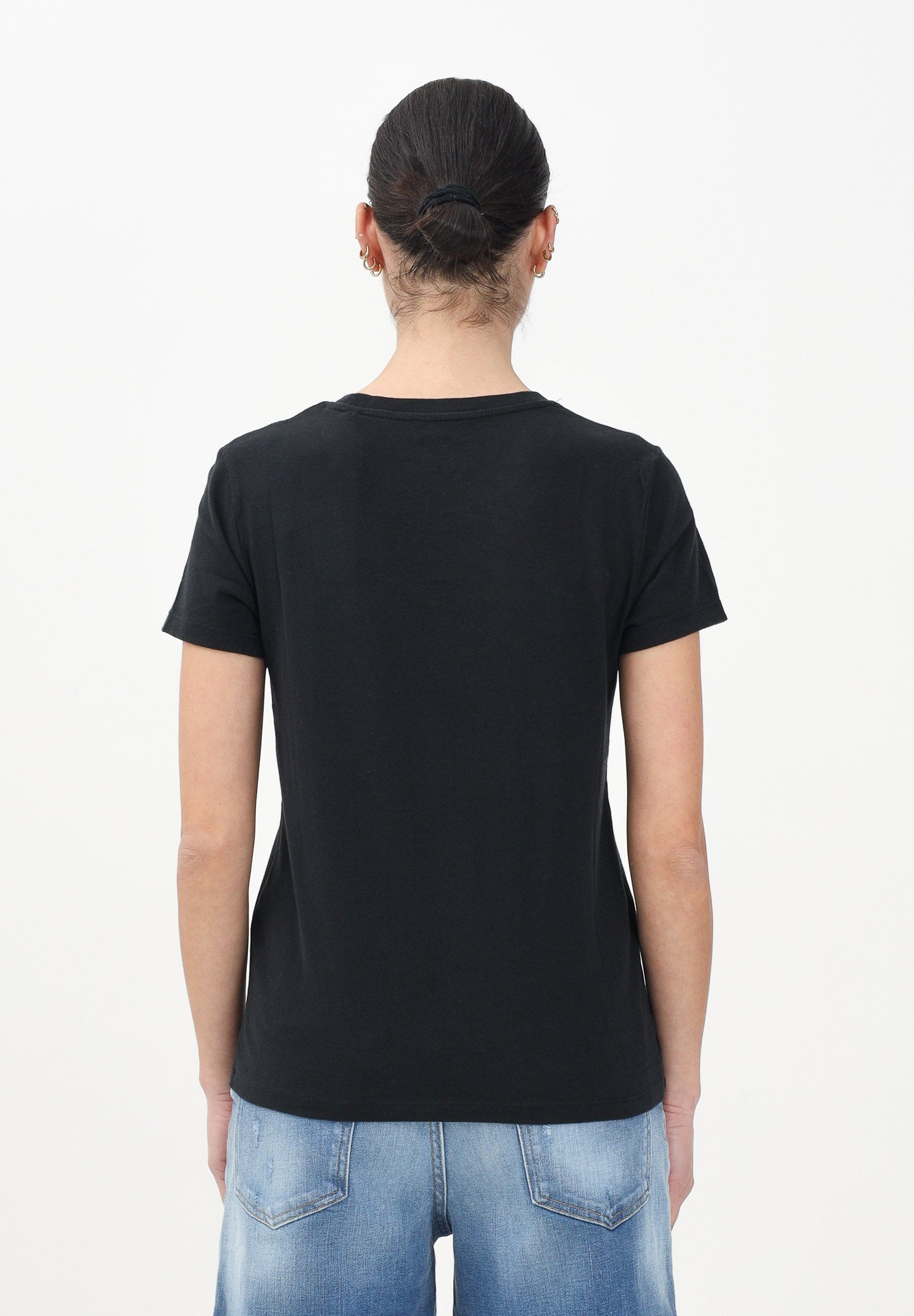 LEVI'S® T-shirt a manica corta The Perfect nera da donna 39185-0008 0008 LEVI'S® 