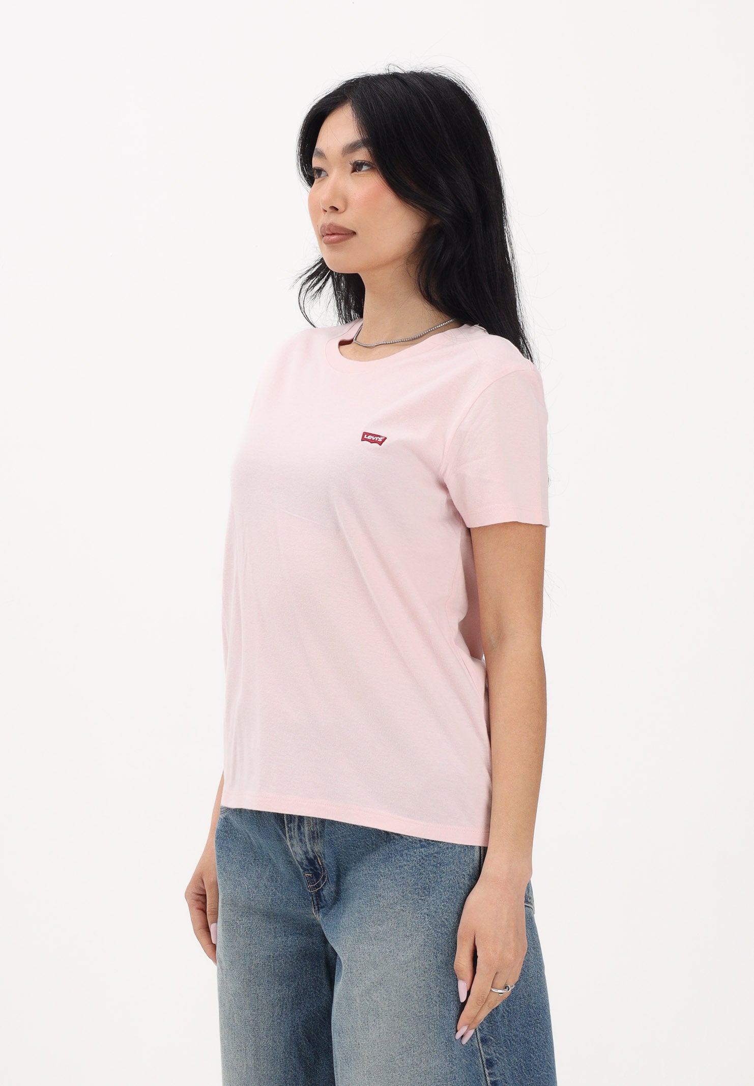 LEVI'S® T-shirt a manica corta The Perfect rosa da donna 39185-0323 . LEVI'S® 