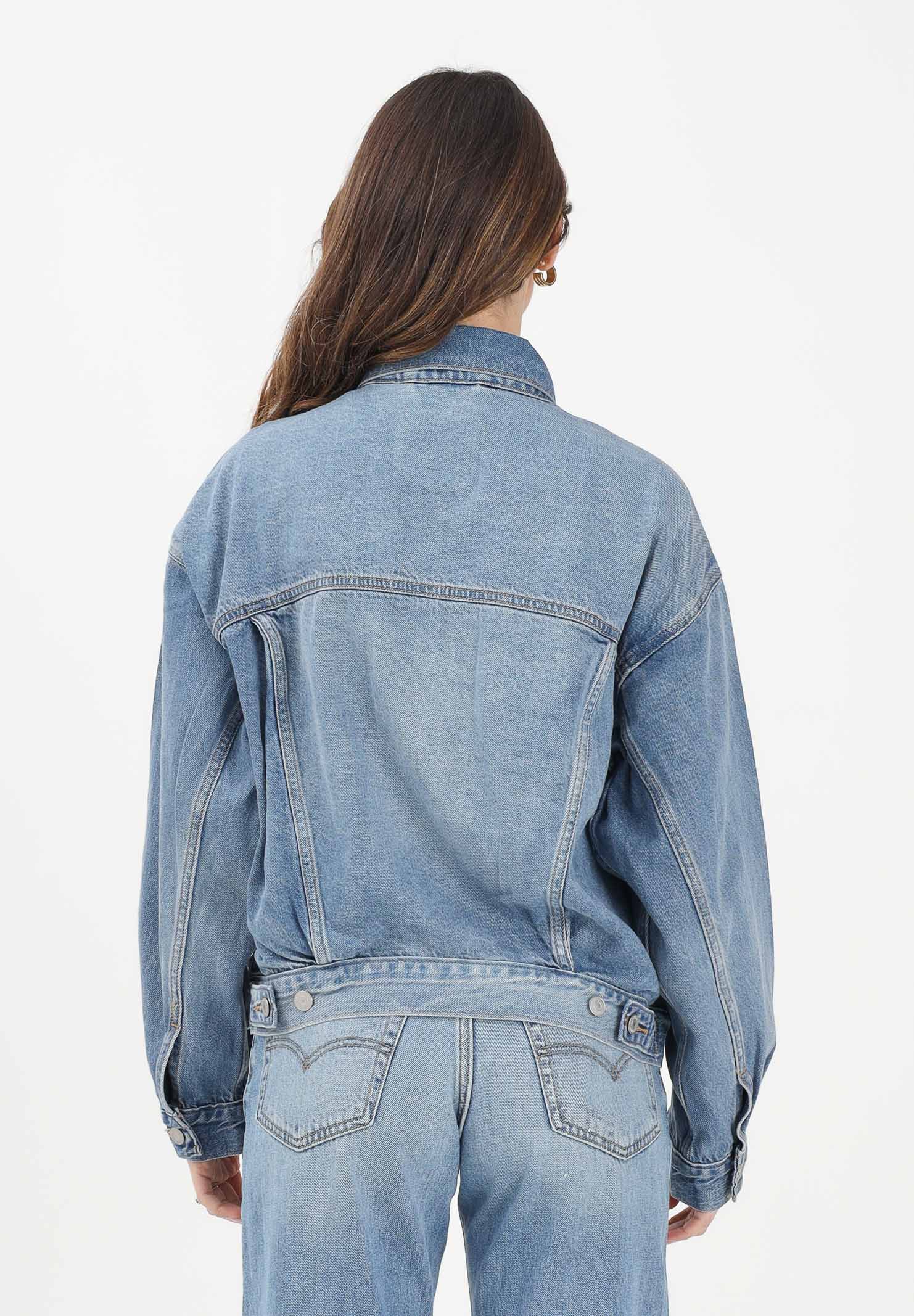 LEVI'S Giubbotto Trucker in denim medio da donna A1743-0004 . LEVI'S® 