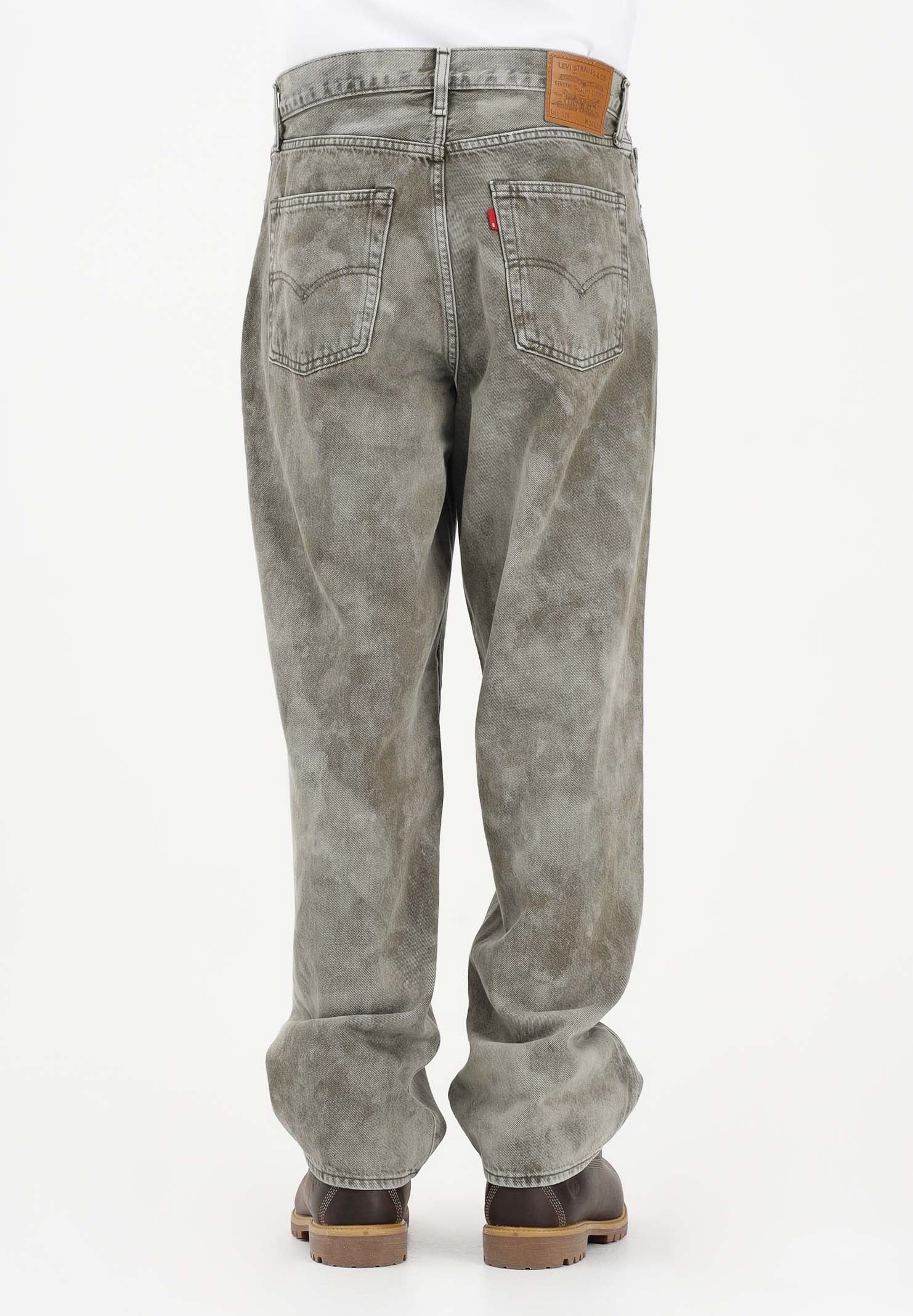 LEVI'S Jeans 578™ Baggy verde militare da uomo con effetto marmorizzato A4750-0113 . LEVI'S® 