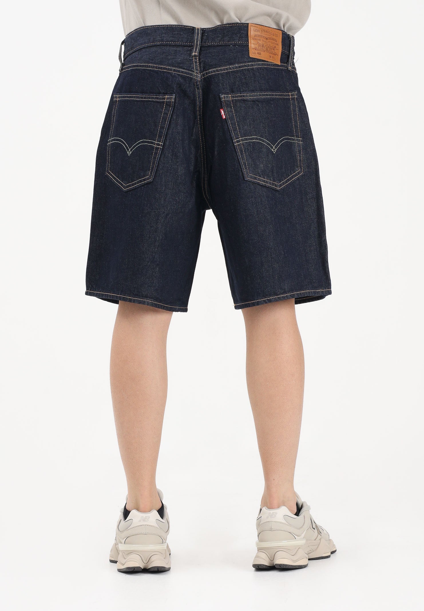 LEVI'S Shorts 468™ Loose in denim blu da uomo A8461-0038 . LEVI'S® 