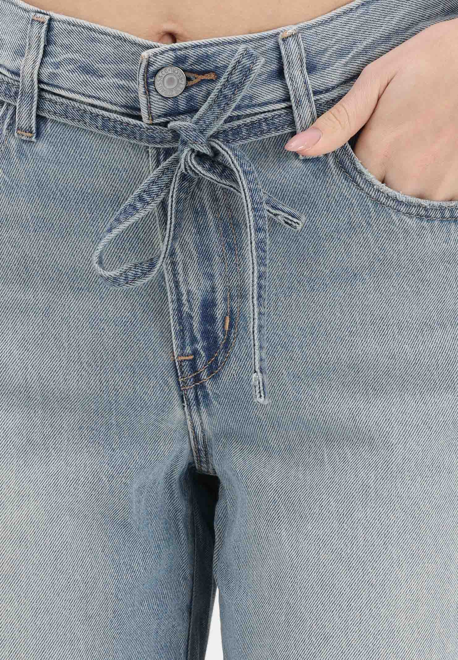 LEVI'S Jeans XL Dritti in denim chiaro da donna A8701-0042 . LEVI'S® 