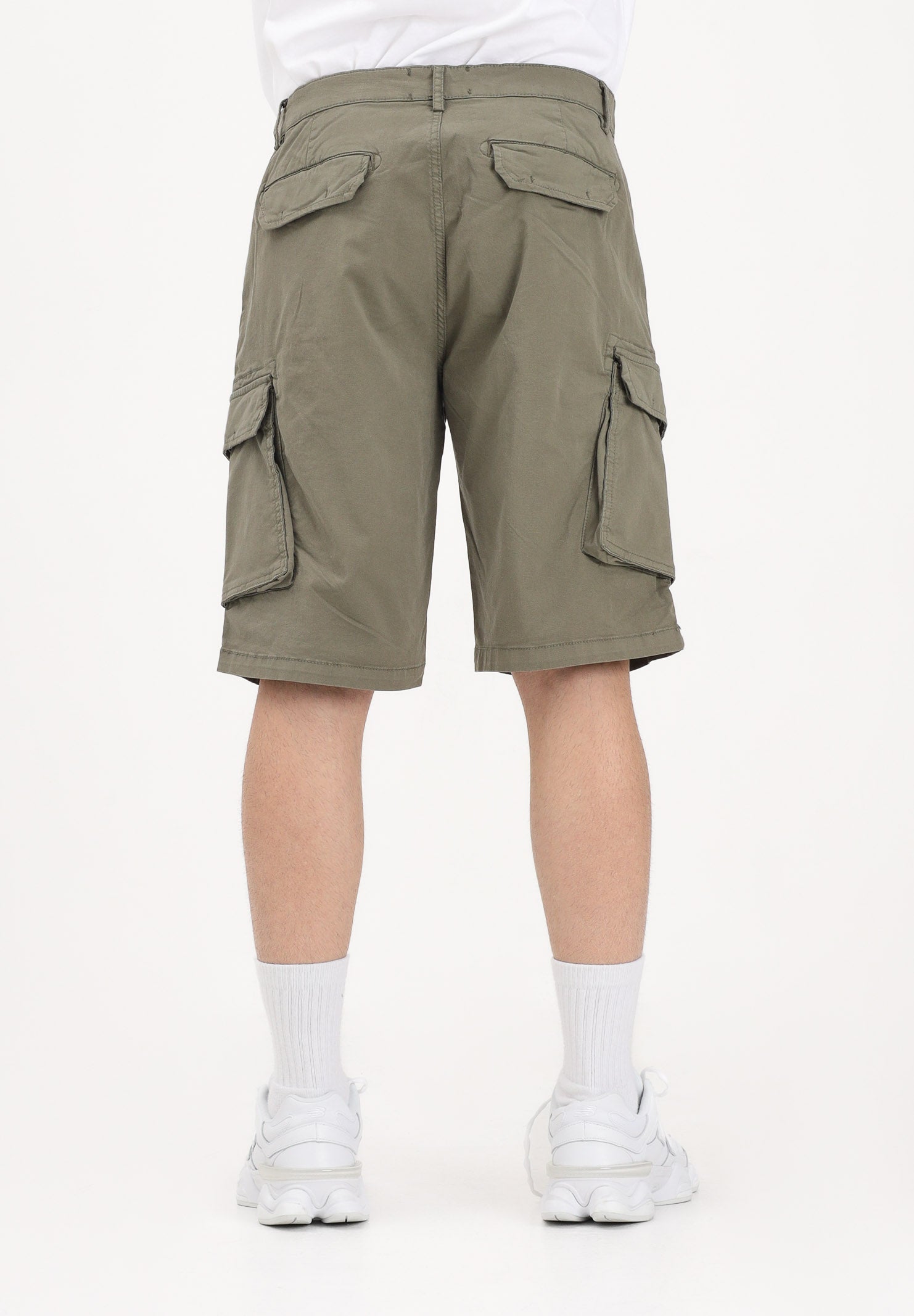 LYLE & SCOTT Shorts cargo verde militare da uomo SH1816ITA 009 LYLE & SCOTT 