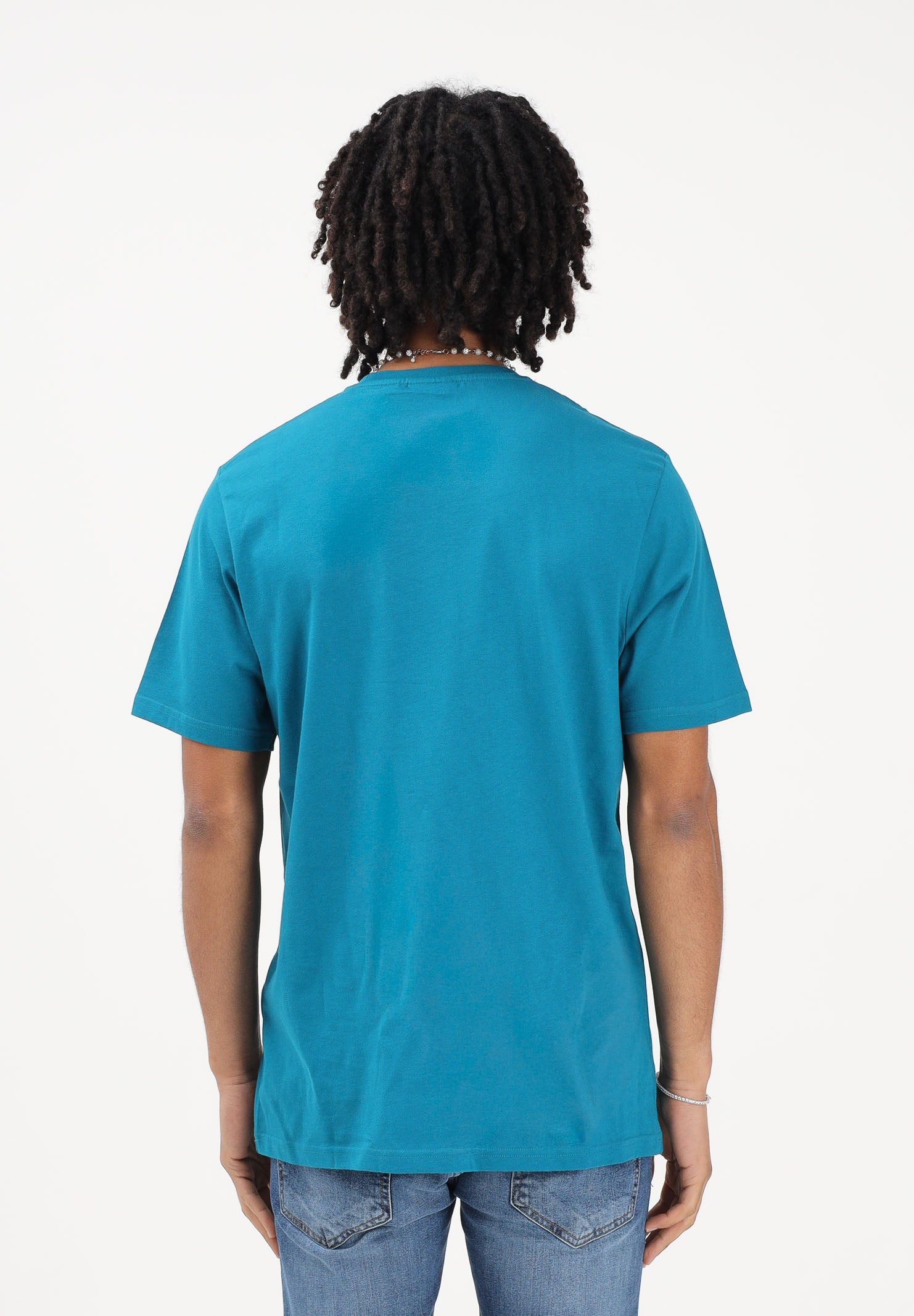 LYLE & SCOTT T-shirt a manica corta turchese da uomo TS400VOGT Y134 LYLE & SCOTT 