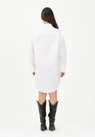 MAISON MARGIELA Abito corto bianco per donna, ragazze e bambine con logo e maxi stampa numerica M60943MM014 M6100 MAISON MARGIELA 