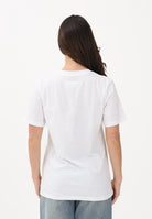 MAISON MARGIELA T-shirt a manica corta bianca per donna, ragazzi e bambini con logo sul petto M61020MM02Y M6100 MAISON MARGIELA 