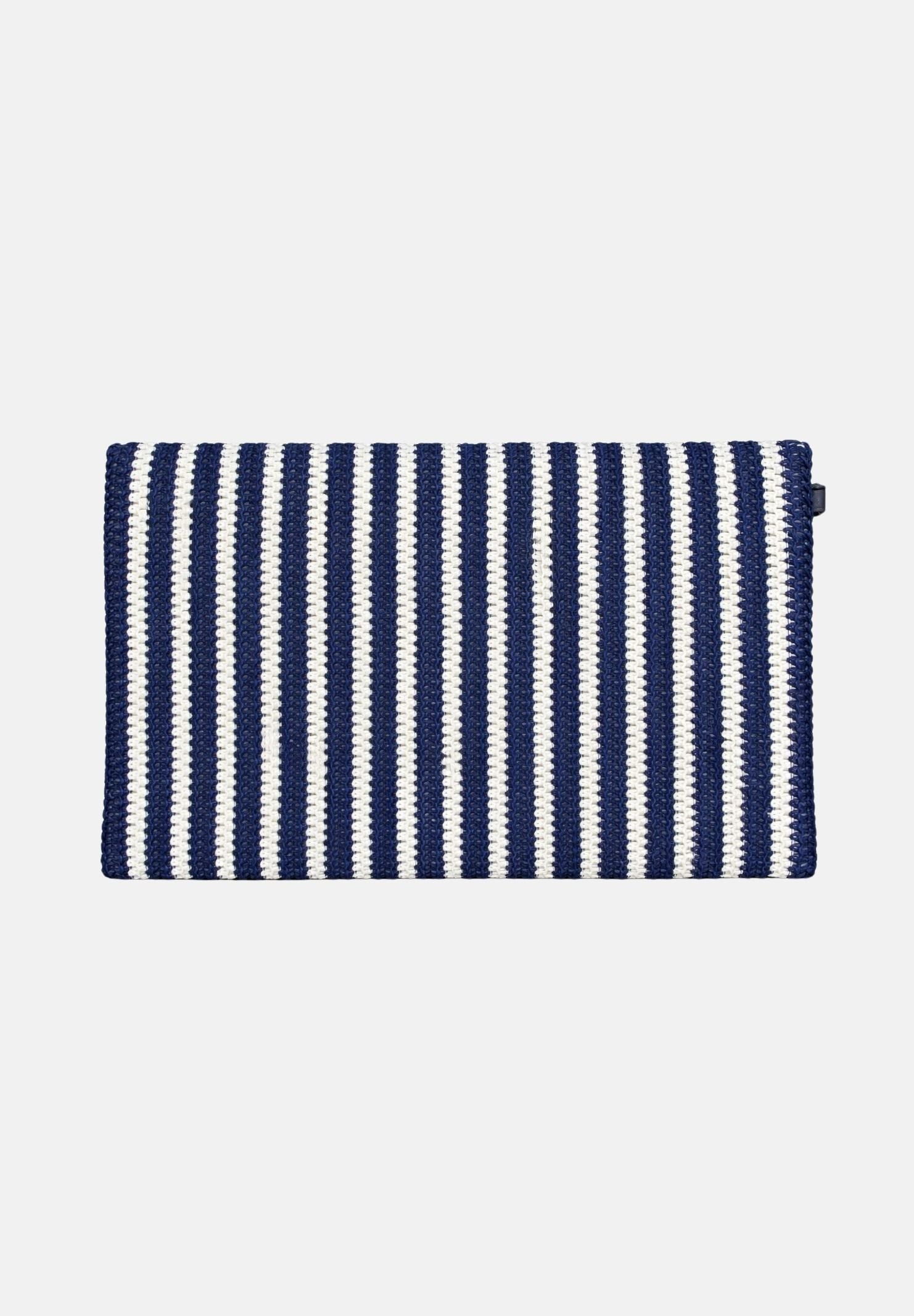 MARC ELLIS Pochette Buby Eivissa C blu e bianca da donna BUBY-EIVISSA-C BLWH MARC ELLIS 