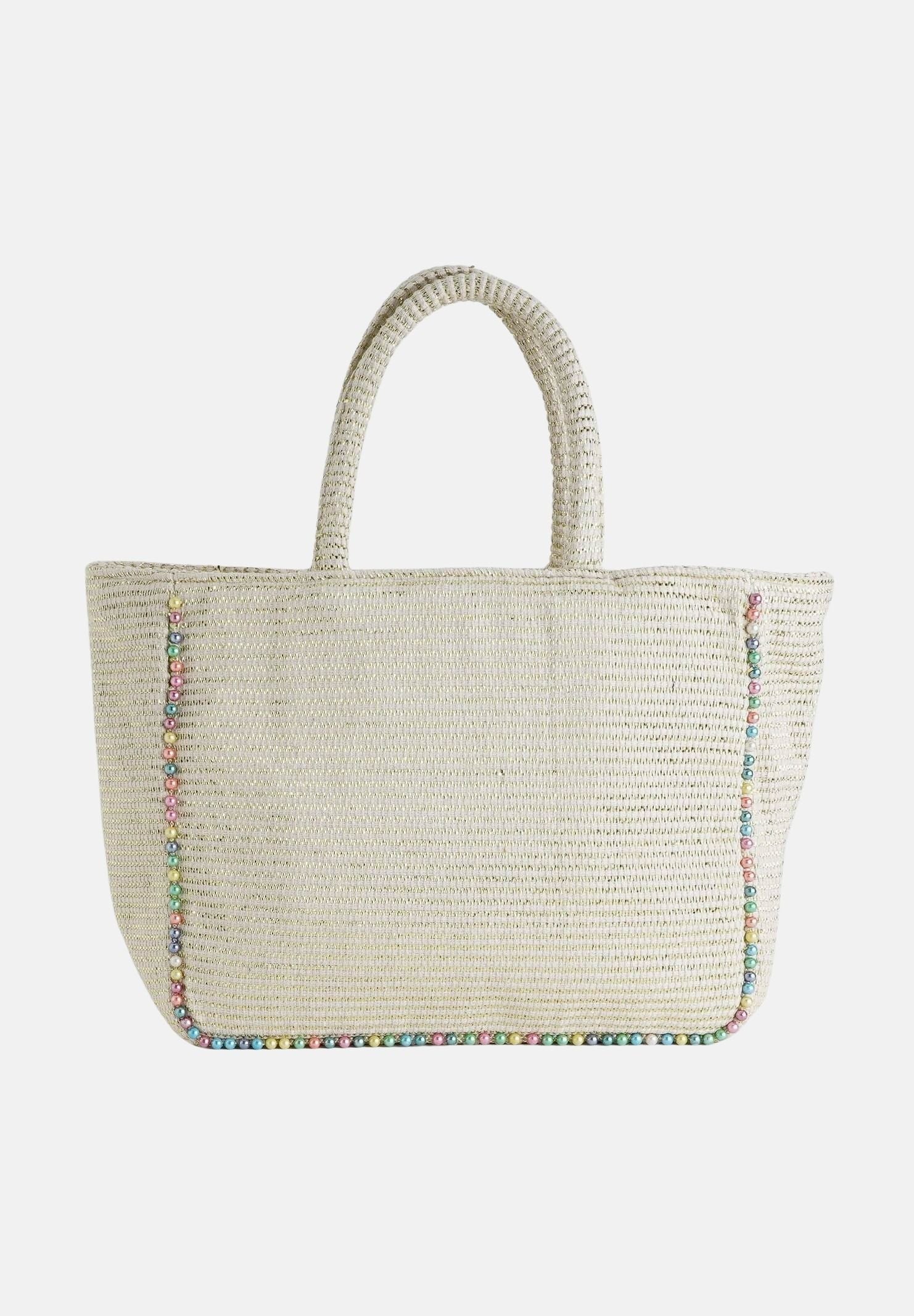 MARC ELLIS Borsa mare Buby L Indy26 panna da donna con finitura leggermente brillante BUBY-L-INDY26 02 MARC ELLIS 