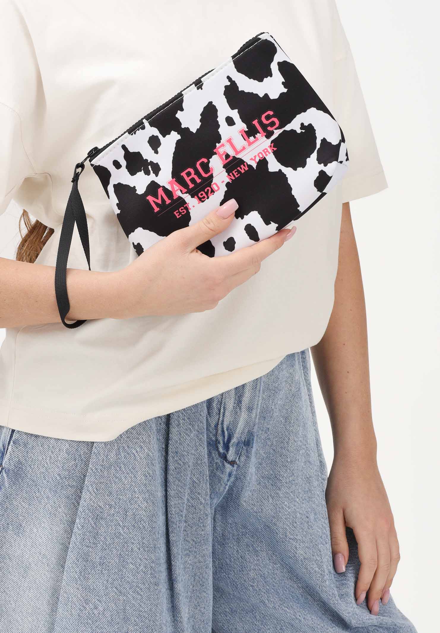 MARC ELLIS Pochette BUBY-P-COWBOY nera e bianca da donna BUBY-P-COWBOY BL MARC ELLIS 