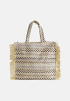MARC ELLIS Borsa BUBY S CLAIRE L in rafia beige da donna BUBY-S-CLAIRE-L MUNA MARC ELLIS 