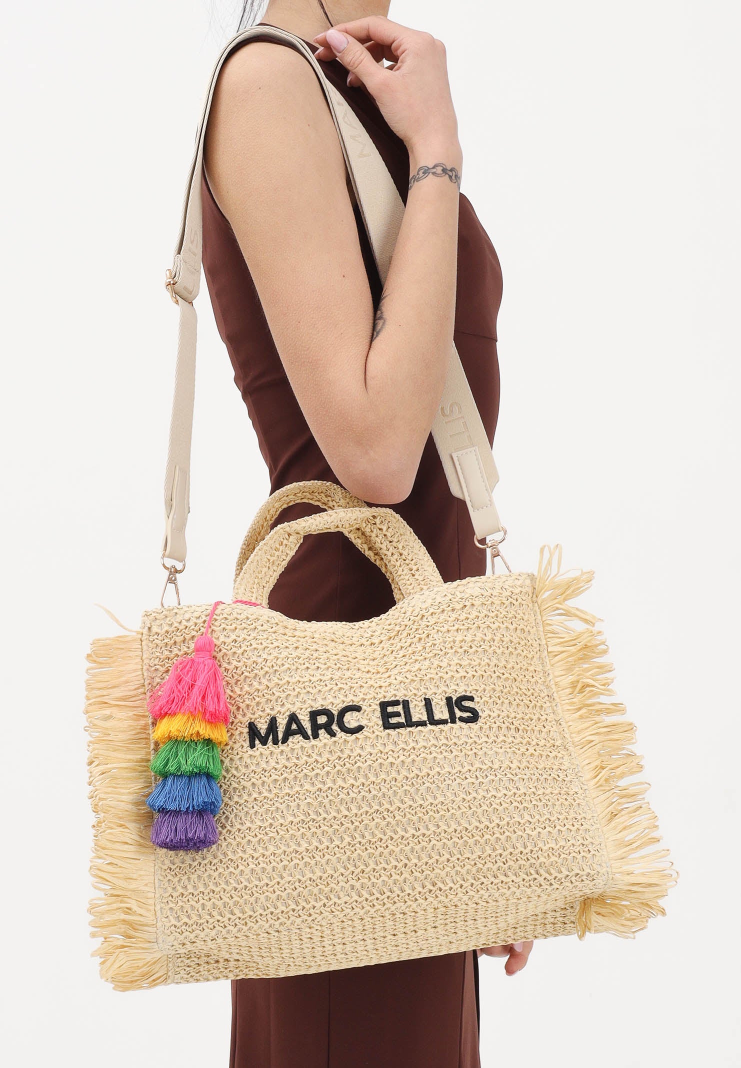 MARC ELLIS Borsa Buby S Claire M beige da donna BUBY-S-CLAIRE-M NA MARC ELLIS 