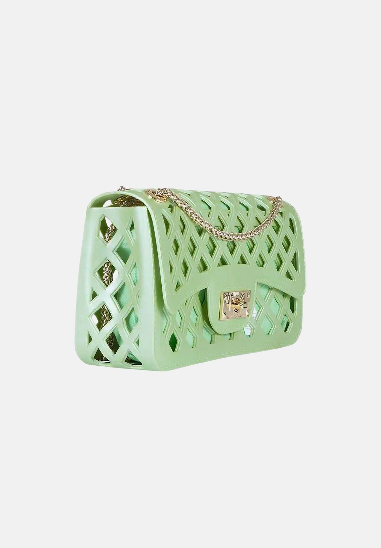 MARC ELLIS Borsa a tracolla FLAT-BASKET verde menta da donna FLAT-BASKET SOGRLIGO MARC ELLIS 