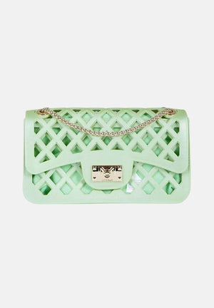 MARC ELLIS Borsa a tracolla FLAT-BASKET verde menta da donna FLAT-BASKET SOGRLIGO MARC ELLIS 