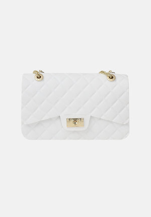 MARC ELLIS Borsa a tracolla Flat Falcon M bianca da donna FLAT-FALCON-M26 MIMAGO MARC ELLIS 