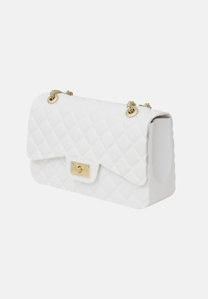 MARC ELLIS Borsa a tracolla Flat Falcon M bianca da donna FLAT-FALCON-M26 MIMAGO MARC ELLIS 