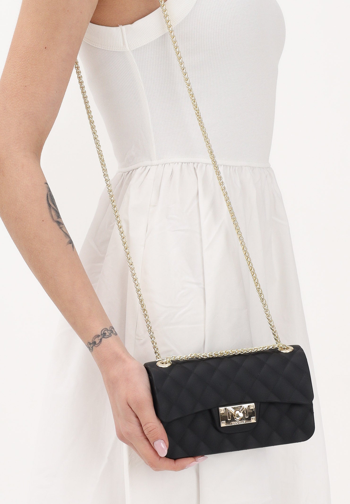 MARC ELLIS Borsa a tracolla Flat Falcon XS nera da donna FLAT-FALCON-XS BLLIGO MARC ELLIS 