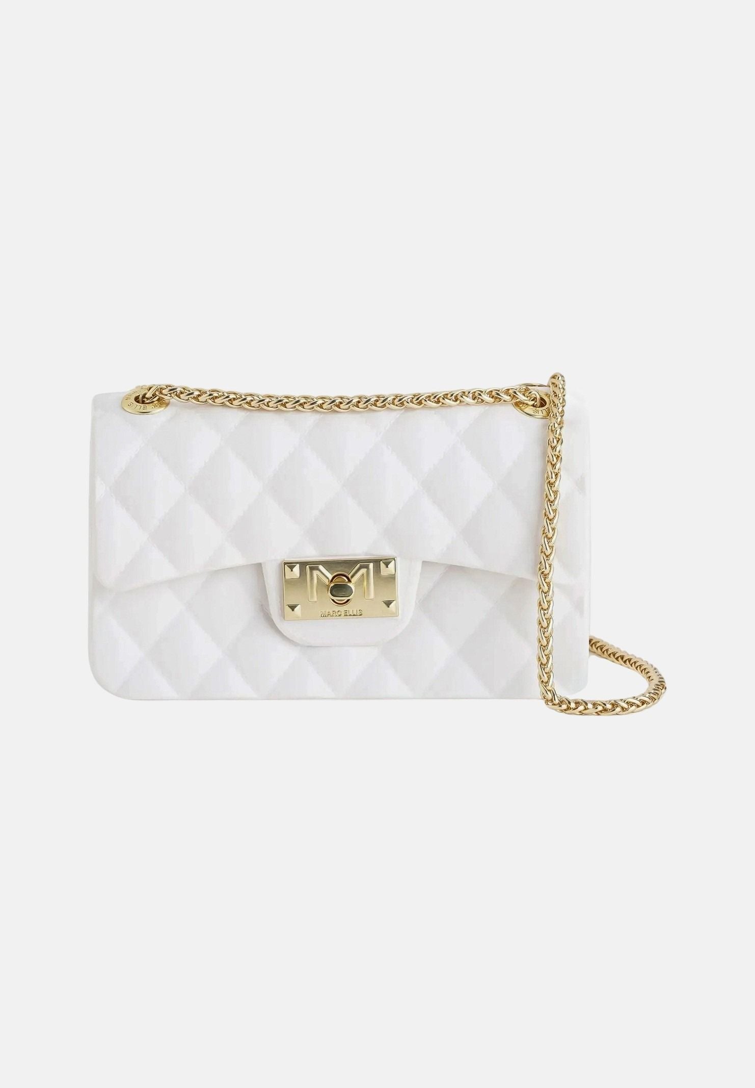 MARC ELLIS Borsa a tracolla Flat Falcon XS bianca da donna FLAT-FALCON-XS MIMAGO MARC ELLIS 