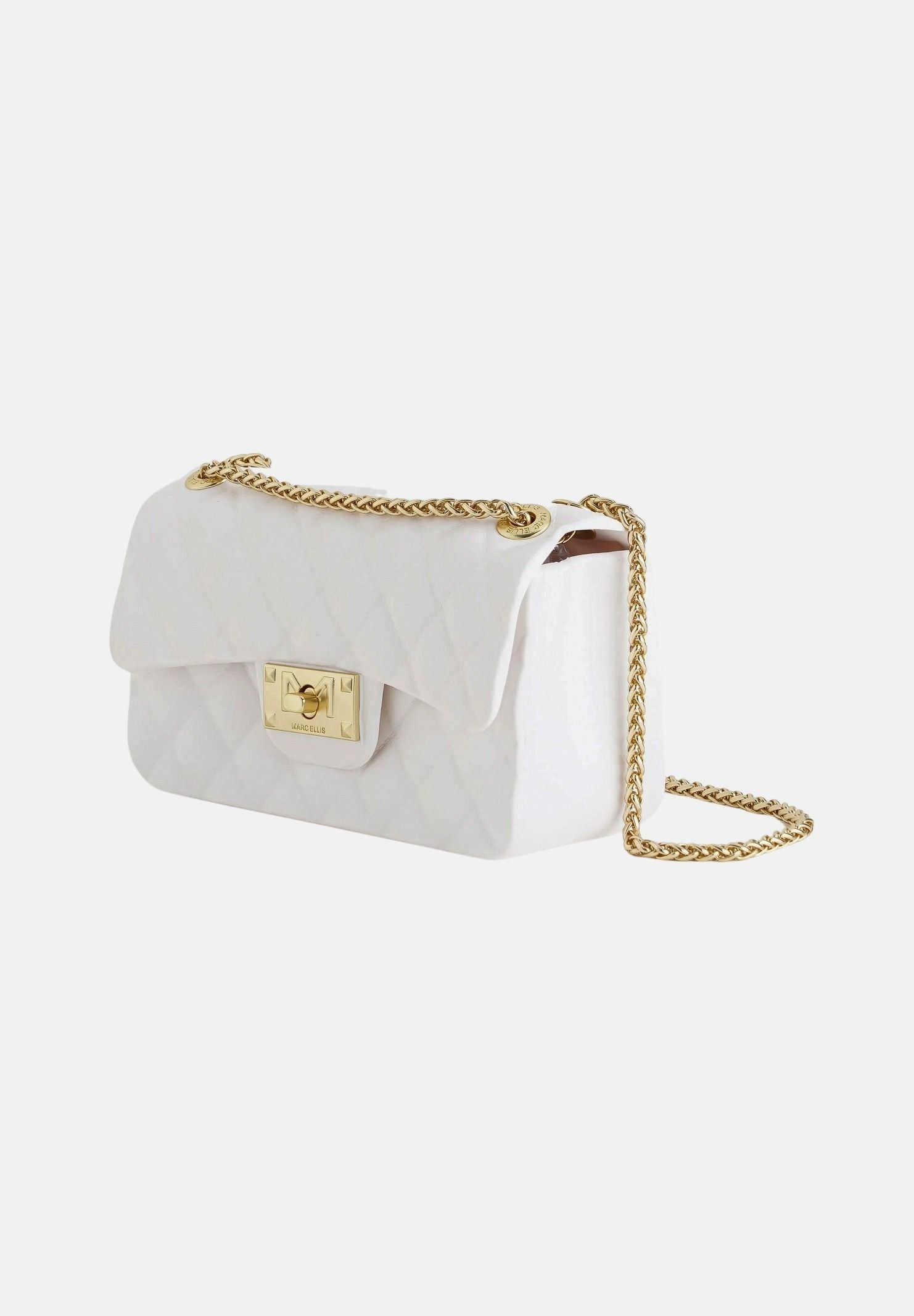 MARC ELLIS Borsa a tracolla Flat Falcon XS bianca da donna FLAT-FALCON-XS MIMAGO MARC ELLIS 