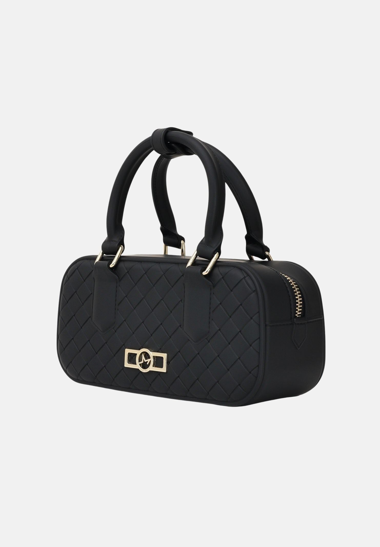 MARC ELLIS Borsa a mano Flat Glitty nera da donna FLAT-GLITTY BLLIGO MARC ELLIS 