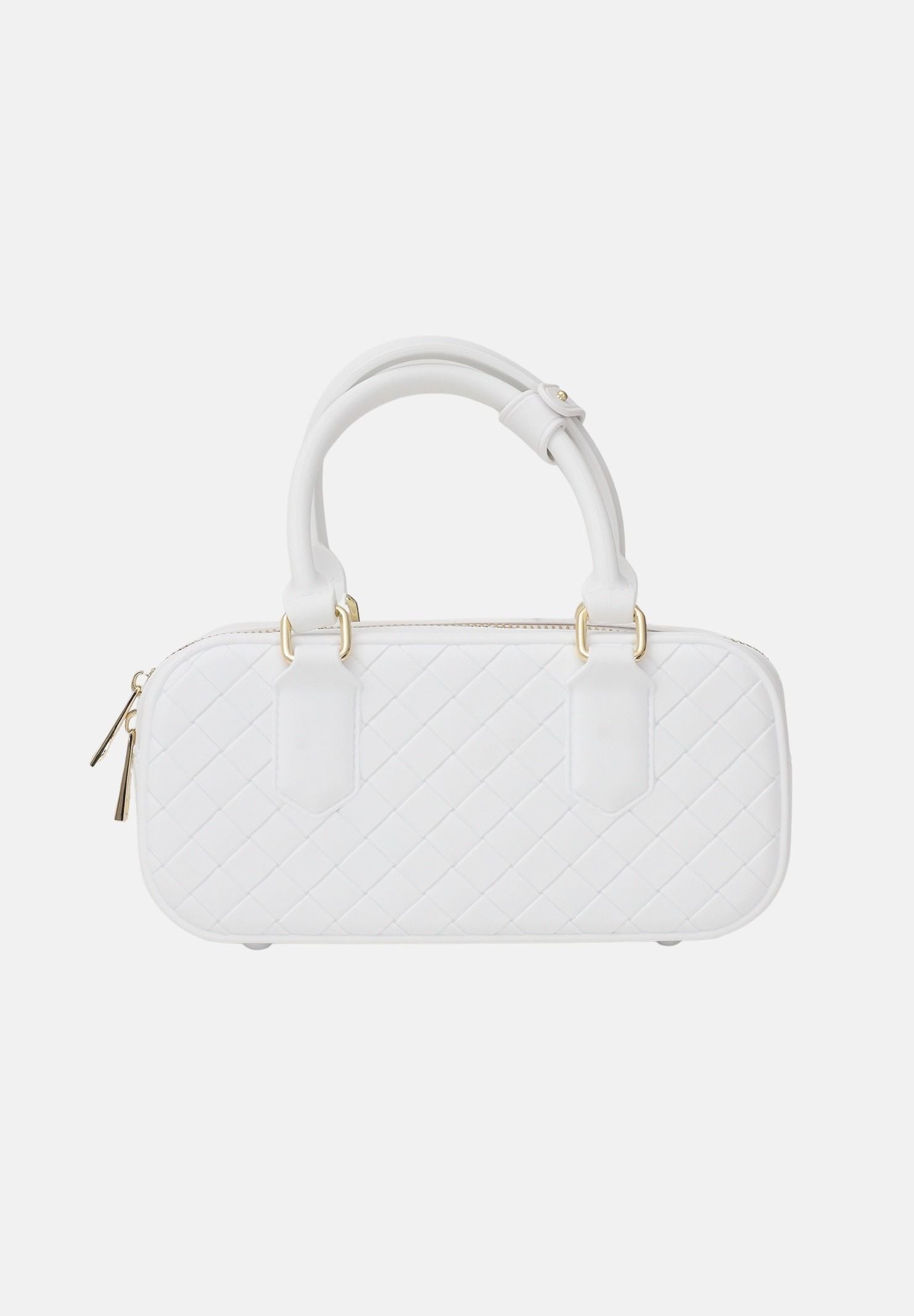 MARC ELLIS Borsa a mano Flat Glitty bianca da donna FLAT-GLITTY MILIGO MARC ELLIS 