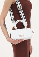 MARC ELLIS Borsa a mano Flat Glitty bianca da donna FLAT-GLITTY MILIGO MARC ELLIS 