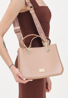 MARC ELLIS Borsa a mano Flat Kira cammello da donna FLAT-KIRA MOMOLIGO MARC ELLIS 