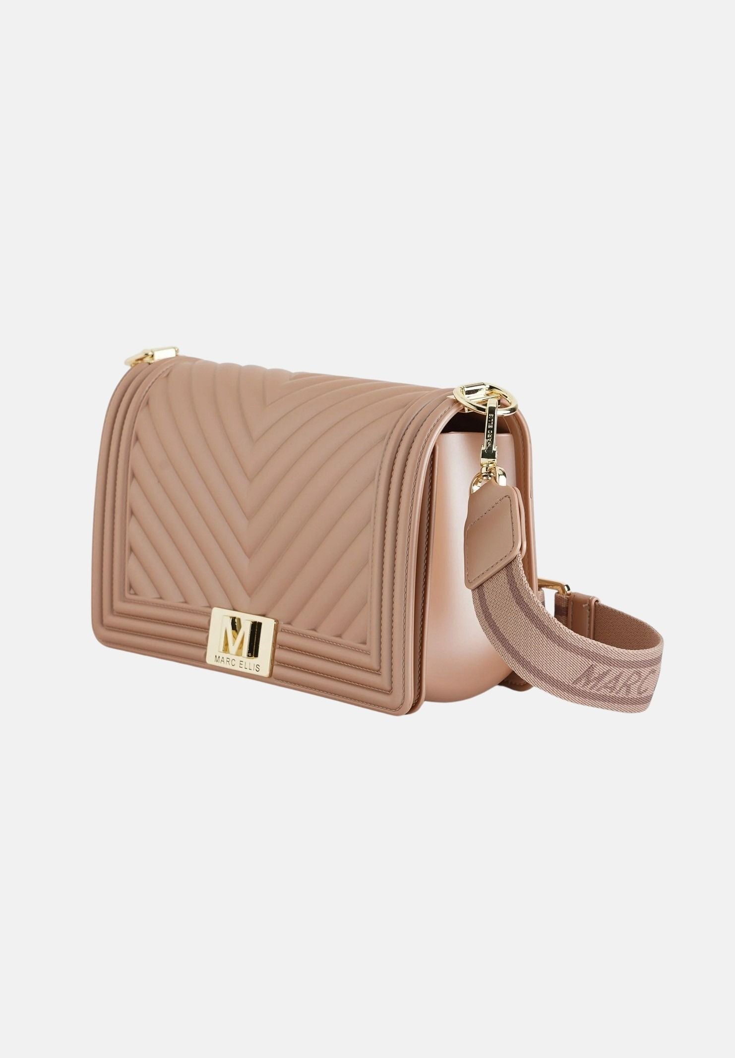 MARC ELLIS Borsa a tracolla Flat M 26 beige da donna FLAT-M-26 MOMOLIGO MARC ELLIS 