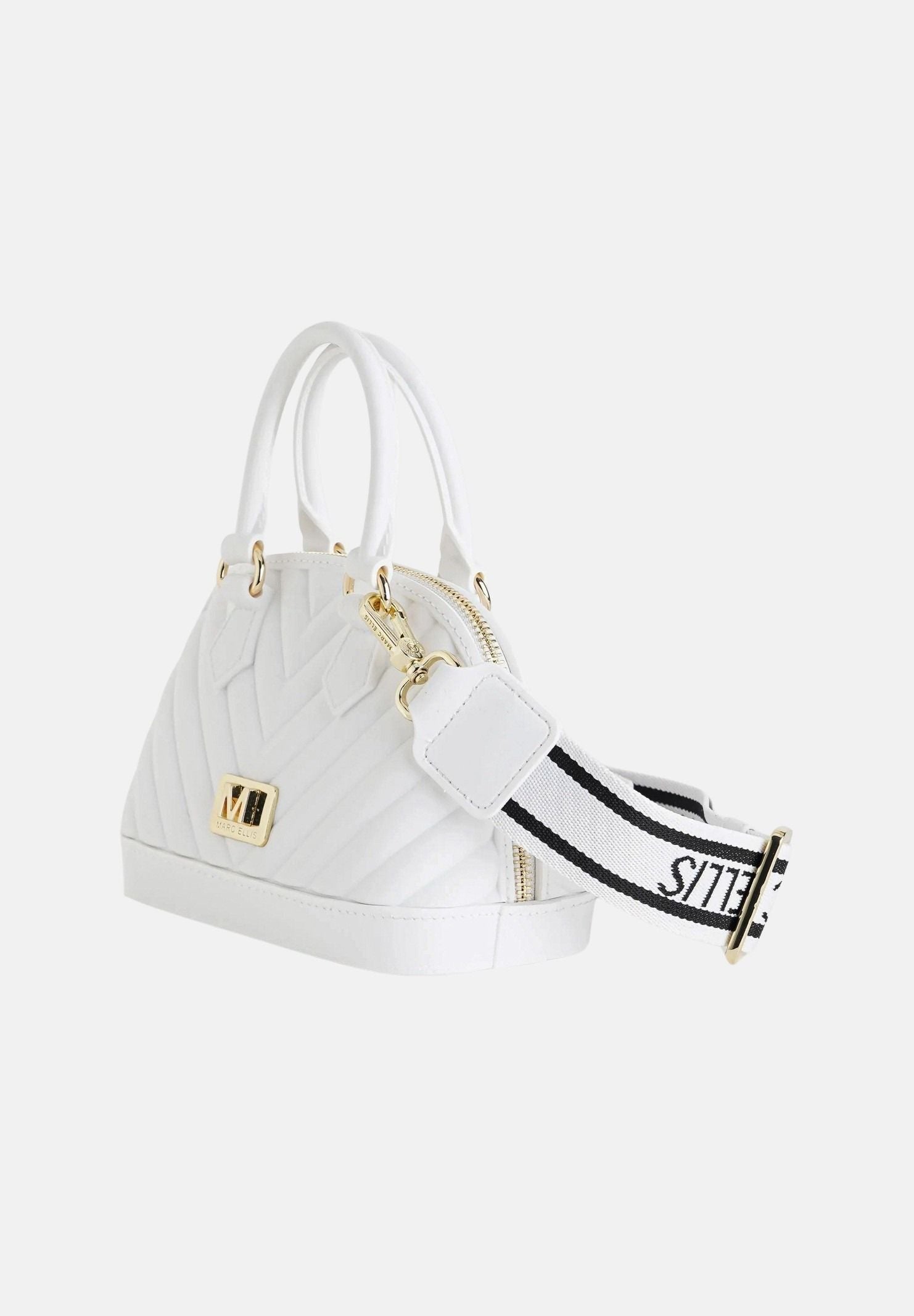 MARC ELLIS Borsa a mano FLAT-MAYA-S bianca da donna FLAT-MAYA-S MILIGO MARC ELLIS 