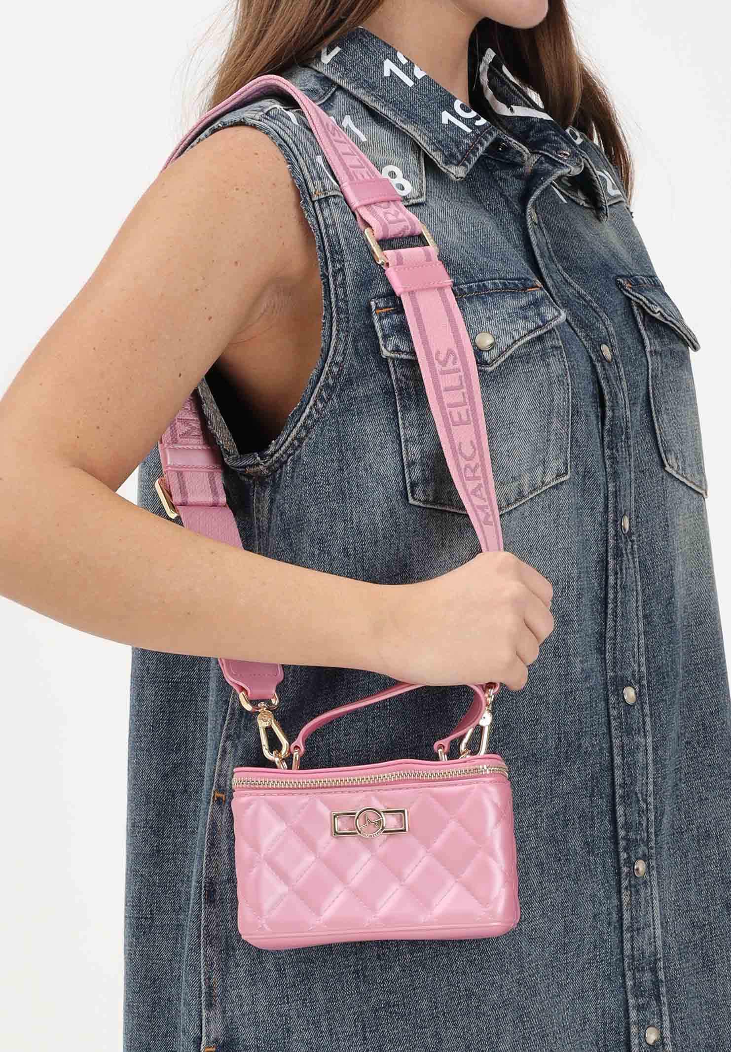 MARC ELLIS Borsa a mano Flat Sun Kiss rosa da donna FLAT-SUNKISS CAROLIGO MARC ELLIS 