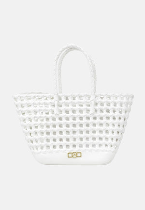 MARC ELLIS Shopper FLAT-SUNSET bianca da donna FLAT-SUNSET MILIGO MARC ELLIS 
