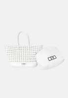 MARC ELLIS Shopper FLAT-SUNSET bianca da donna FLAT-SUNSET MILIGO MARC ELLIS 