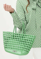 MARC ELLIS Shopper FLAT-SUNSET verde da donna FLAT-SUNSET VIGRSI MARC ELLIS 