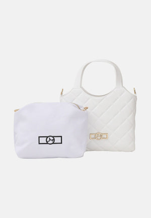MARC ELLIS Borsa a mano Flat Teen bianca da donna FLAT-TEEN MILIGO MARC ELLIS 