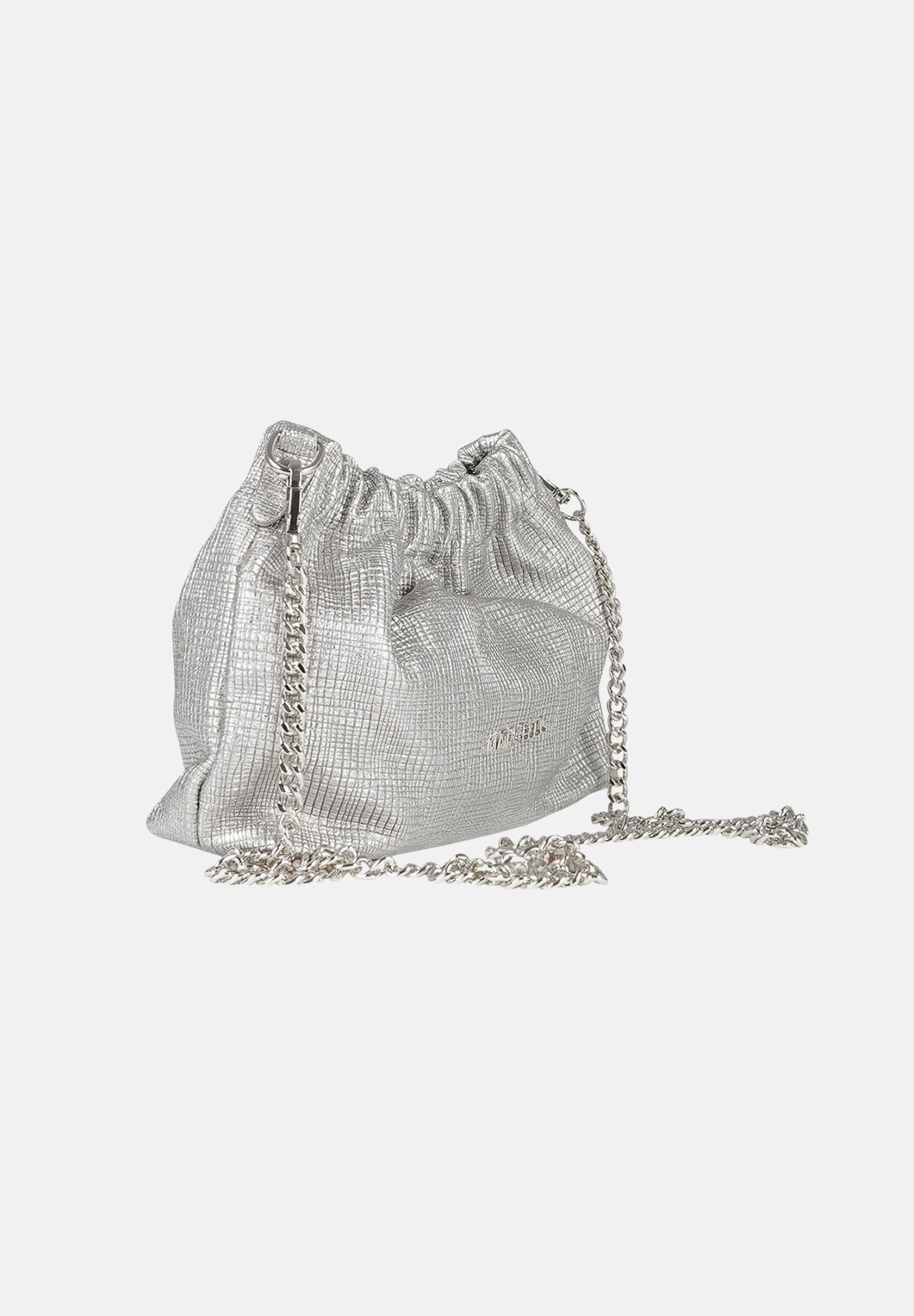 MARC ELLIS Borsa a tracolla Helena Suede argento da donna HELENA-SUEDE-RF SI MARC ELLIS 