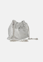 MARC ELLIS Borsa a tracolla Helena Suede argento da donna HELENA-SUEDE-RF SI MARC ELLIS 