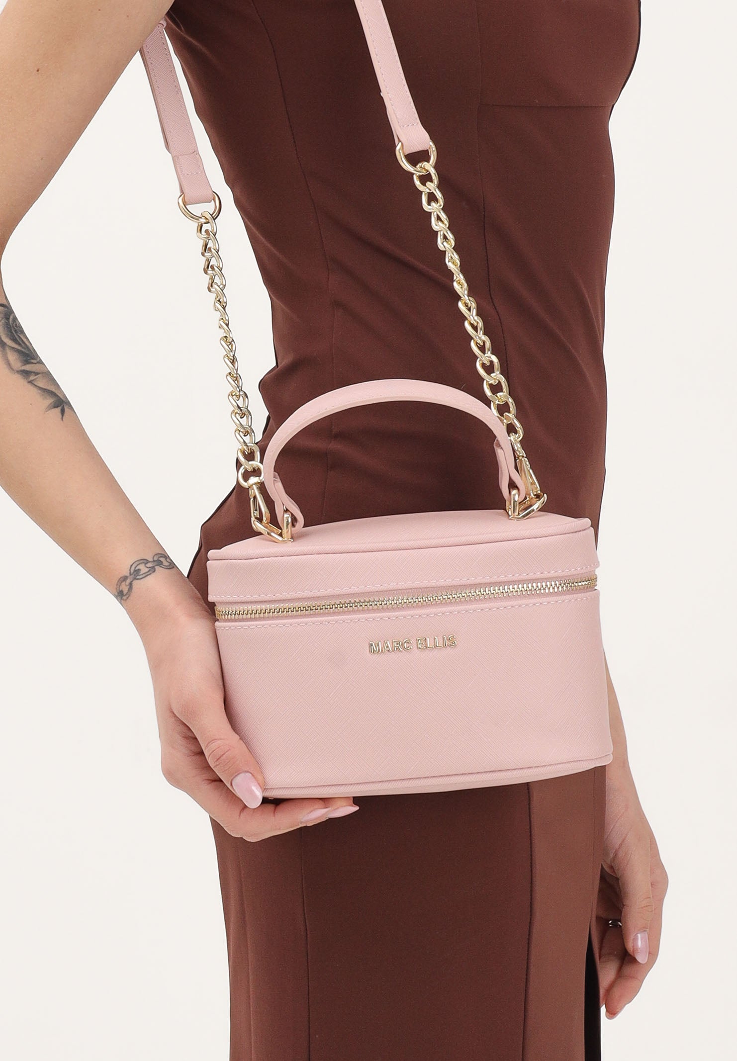 MARC ELLIS Borsa a mano Kansas MF rosa da donna KANSAS-MF LIRO MARC ELLIS 