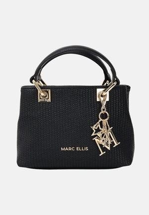 MARC ELLIS Borsa a mano Krissy S Straw nera da donna KRISSY-S-STRAW BL MARC ELLIS 