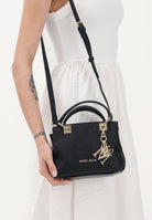 MARC ELLIS Borsa a mano Krissy S Straw nera da donna KRISSY-S-STRAW BL MARC ELLIS 