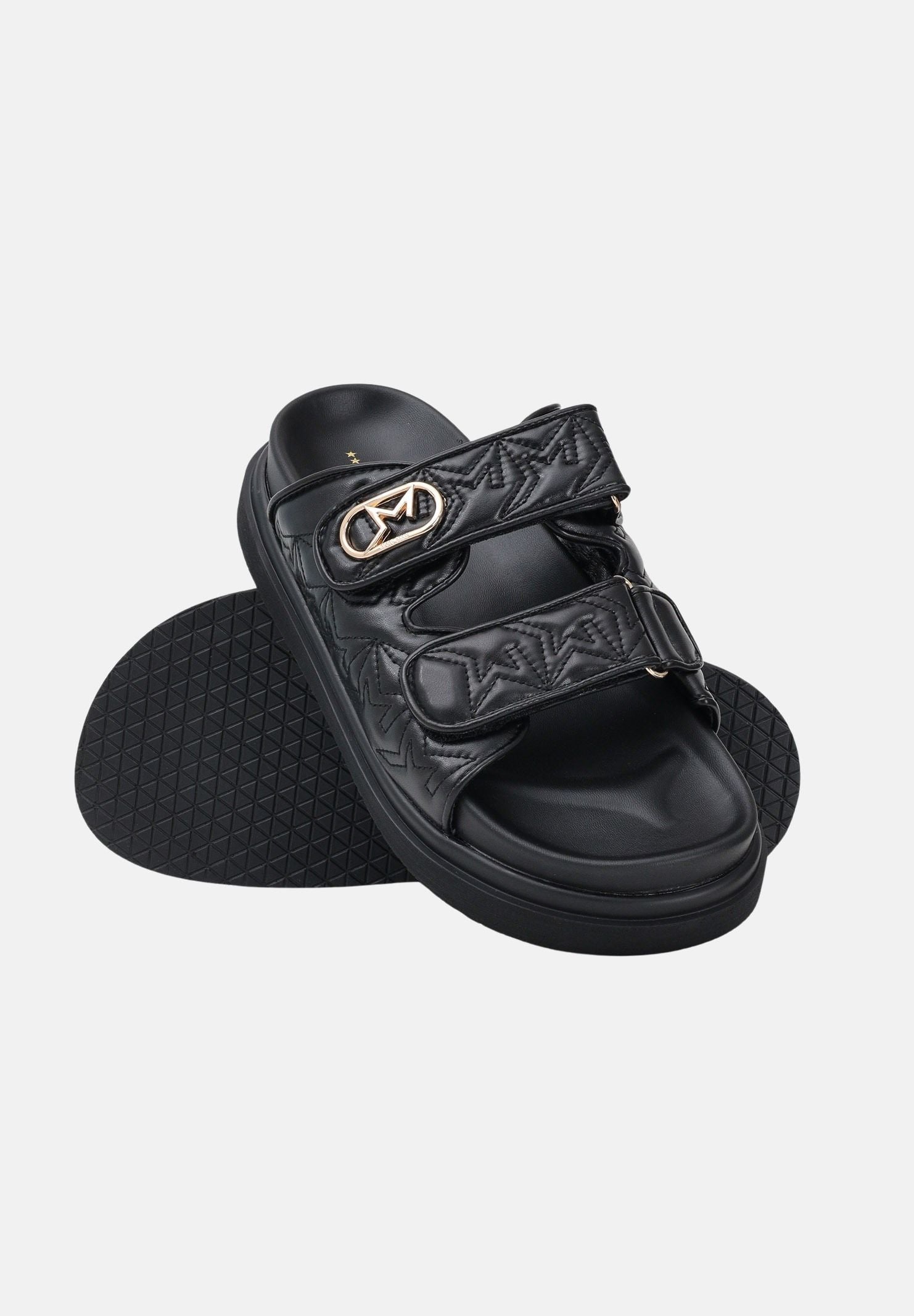 MARC ELLIS Ciabatte platform nere da donna ME261-D300 BX1 MARC ELLIS 